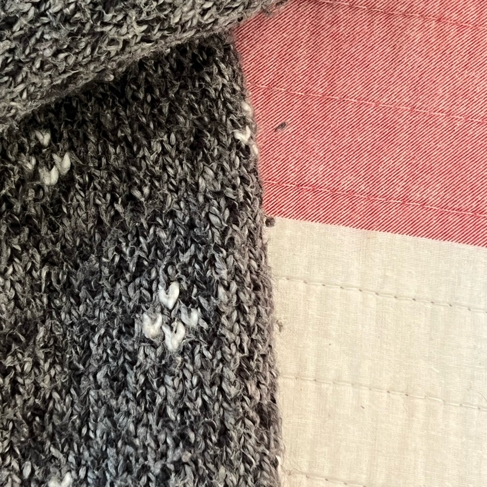 American Eagle Gray Patterned Women's Sweater Wom… - image 2